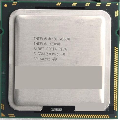معالج Xeon W3580 وحدة المعالجة المركزية/3.33 جيجا هرتز/LGA1366/8 ميجابايت L3 كاش/رباعي النواة/وحدة المعالجة المركزية للخادم in Kuwait