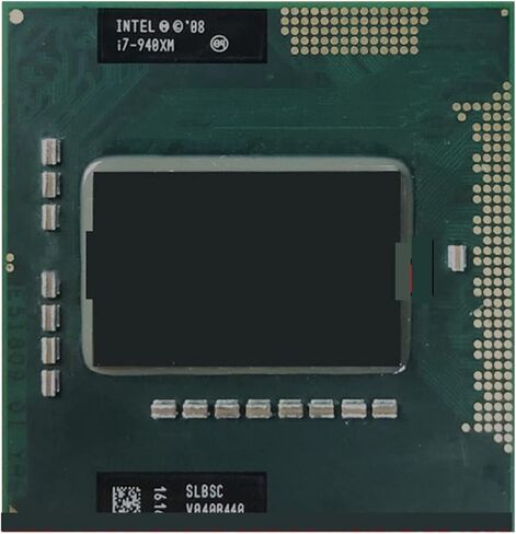 c I7 موبايل اكستريم 940XM 2.13 جيجا هرتز I7-940XM رباعي النواة PGA988 SLBSC CPU معالج الكمبيوتر المحمول in Kuwait