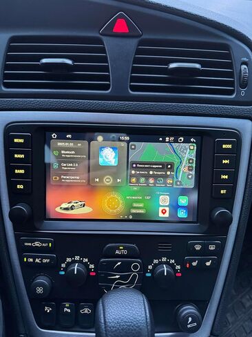 4 Core 2G+64G Android 14 Car Radio for Volvo V70 XC70 V40 S40 S60 2005-2009 Car Stereo CarPlay Multimedia Vedio Player Android Auto GPS Navigation WiFi 4G Bluetooth SWC Touch Screen Head Unit CHSTEK in Kuwait