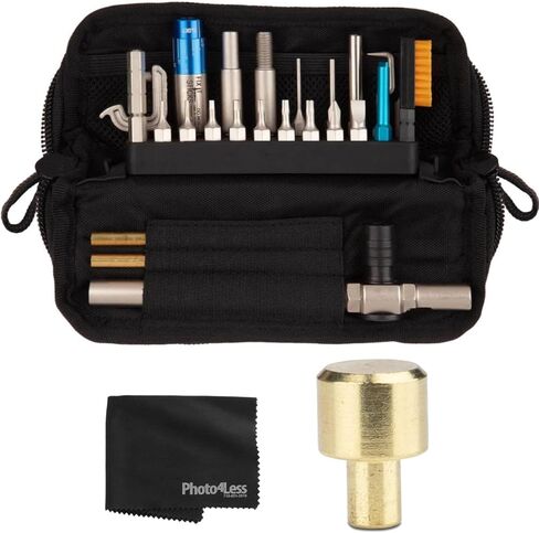 مجموعة أدوات Fix It Sticks من PHOTO4LESS لحزمة Glock مع رأس مطرقة نحاسية وقطعة قماش للتنظيف in Kuwait