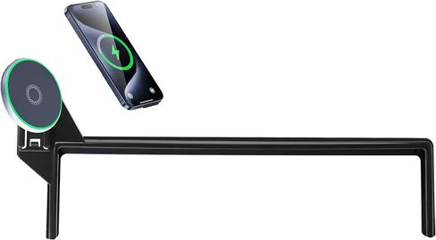 Wireless Charger Car Phone Holder for 2023 2024 2025 Land Rover Range Rover/Sport Accessories Apply to 13.1 Inch Screen Fixed Clip, 360° Rotation Cell Phone Mount with Magsafe in Kuwait