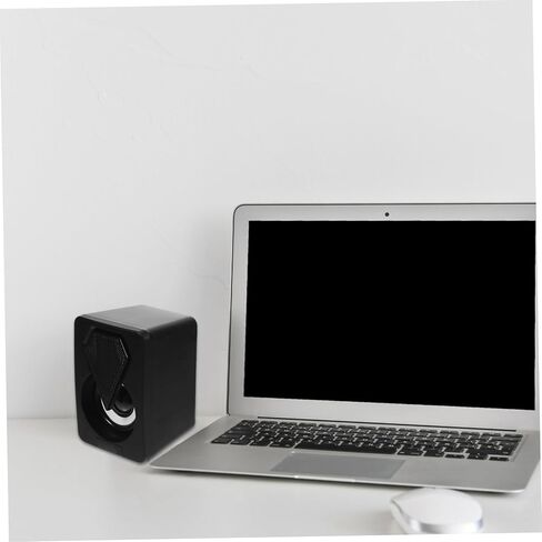 Homoyoyo USB Computer Speakers 1 Pair Mini Wired High Volume Music Speakers for Desktop Laptop Office Gaming with RGB Light, Portable Sound Box Compatible with Dc5v Power Random Style in Kuwait