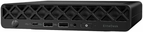كمبيوتر مكتبي HP EliteDesk 8 G1i - كمبيوتر صغير - Intel Core Ultra 5 235T - تقنية vPro - 32 جيجابايت DDR5 SDRAM - 512 جيجابايت PCI Express NVMe SSD - جاك أسود - شريحة Intel Q870 - Windows 11 Pro - Wi-Fi 7 in Kuwait