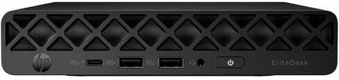 HP EliteDesk 8 G1a Desktop Computer Mini PC - AMD Ryzen AI 5 340 Hexa-Core Processor - 16 GB DDR5 SDRAM - 256 GB PCI Express NVMe SSD - Jack Black - Windows 11 Pro - Radeon 840M Graphics - Wi-Fi 6E in Kuwait