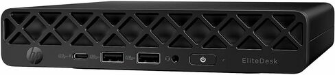 HP EliteDesk 8 G1a Desktop Computer Mini PC - AMD Ryzen AI 5 340 Hexa-Core Processor - 16 GB DDR5 SDRAM - 256 GB PCI Express NVMe SSD - Jack Black - Windows 11 Pro - Radeon 840M Graphics - Wi-Fi 6E in Kuwait