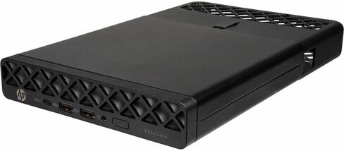 HP EliteDesk 8 G1a Desktop Computer Mini PC - AMD Ryzen AI 5 340 Hexa-Core Processor - 16 GB DDR5 SDRAM - 256 GB PCI Express NVMe SSD - Jack Black - Windows 11 Pro - Radeon 840M Graphics - Wi-Fi 6E in Kuwait