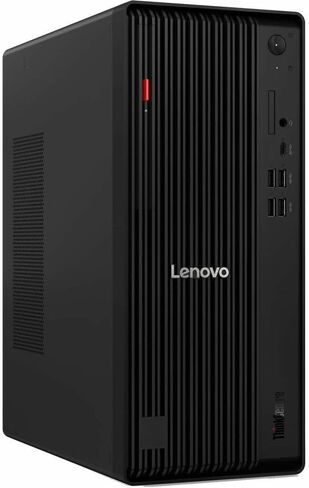 كمبيوتر مكتبي Lenovo ThinkCentre M70t Gen 6 12YH001NUS - Intel Core Ultra 5 الجيل الثاني 235 - تقنية vPro - 16 جيجابايت - 512 جيجابايت SSD - Tower - أسود - شريحة Intel Q870 - Windows 11 Pro - DDR5 SDRAM - DVD- in Kuwait
