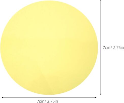20pcs Adhesive Colored Light Filter Sticker - PET Film Sheets for Atmosphere Lamp Replacement - 2.8 Inch Color Correction Gel for Parties and Festival Decor DIY in Saudi Arabia