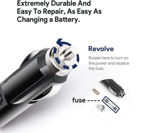 محول DC للسيارة من Guy-Tech متوافق مع Leap Frog #32615 N2390 LeapPad2 Explorer Learning Tablet Auto Vehicle Boat RV Plug Power Supply Cord Cable in Kuwait