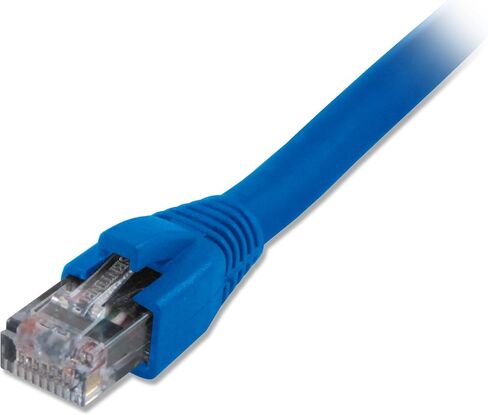 كابل شامل 3' Cat6 550 ميجاهرتز، كابل تصحيح غير قابل للتمزق، أزرق (CAT6-3BLU) in Kuwait