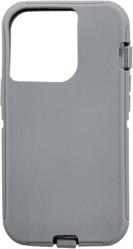 غلاف خارجي مطاطي بديل متوافق مع حافظة iPhone 14 Pro Max Otterbox Defender Series (أسود) in Kuwait