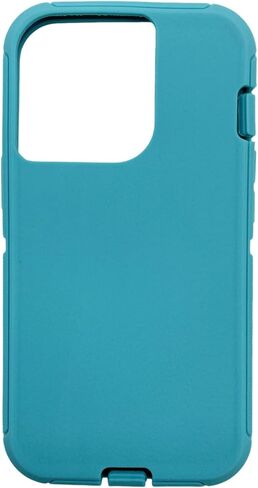 غلاف خارجي مطاطي بديل متوافق مع حافظة iPhone 14 Pro Max Otterbox Defender Series (أسود) in Kuwait