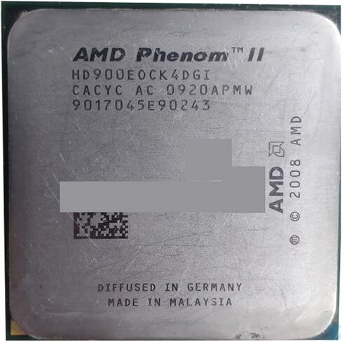 A ph II X4 900e 2.4 GHz Quad-Core Prosesor CPU HD900EOCK4DGI Soket AM3 in Kuwait