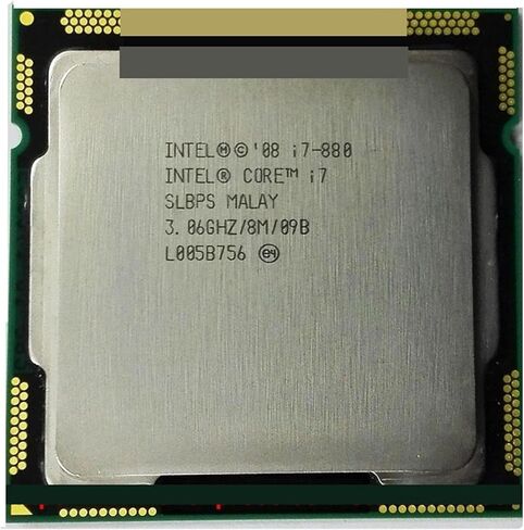 c I7 880 Quad 3.06 جيجا هرتز LGA1156 8M Cache 95W I7-880 وحدة المعالجة المركزية لسطح المكتب شحن سريع للخارج in Kuwait