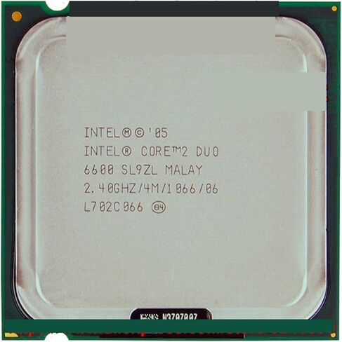 معالج CPU c 2 Duo E6600 .40 جيجا هرتز 4 متر 1066 ميجا هرتز مقبس ثنائي النواة 775 شحن سريع للخارج in Kuwait