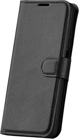 Flip Case for Samsung A05S Wallet PU Leather Magnetic Protective Cellphone Case for Samsung Galaxy A05S A057F Folio Book Cover with Stand (Black) in Saudi Arabia