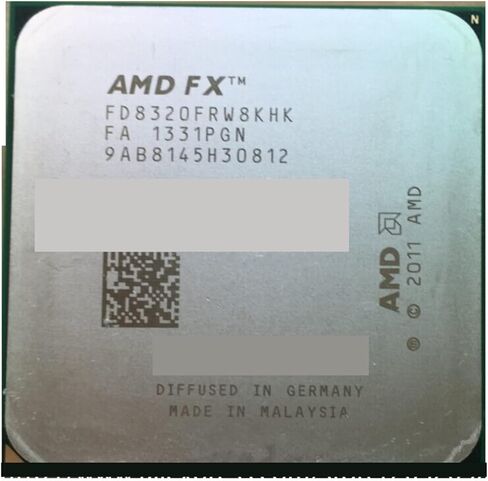 A FX 8320 3.5GHz 8-Core .5G/8M/125W Prosesor Socket AM3 + CPU Paket Massal FX-8300 in Kuwait