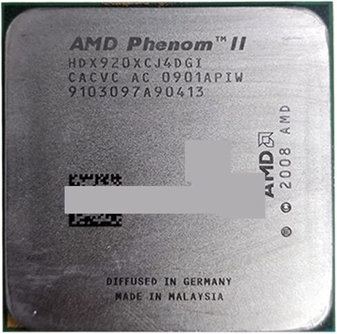 معالج رباعي النواة ph X4 920 2.8 جيجا هرتز HDX920XCJ4DGI 95 وات Soket AM2 +/940PIN in Kuwait