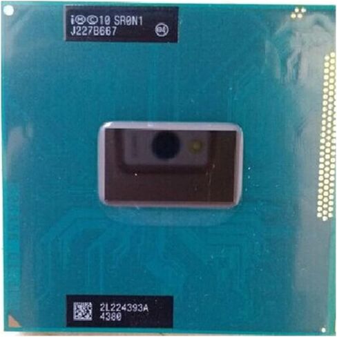 معالج I I3 3110M CPU Inti I3-3110M 3M Cache، 2.40 جيجا هرتز، Sr0n1 PPGA988 Dukungan HM76 HM77 in Kuwait