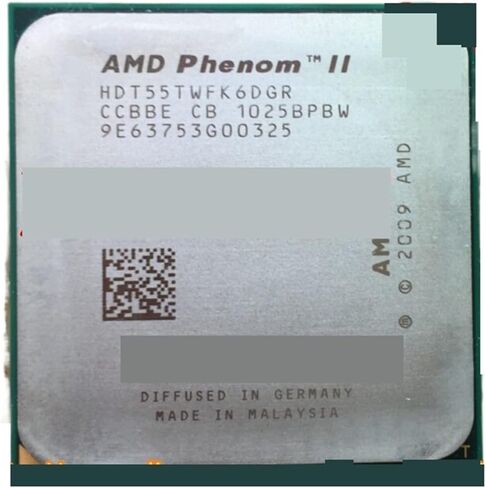 A ph II X6 1055T 95W Prosesor CPU 2.8GHz AM3 938 Enam c 6M Desktop in Kuwait
