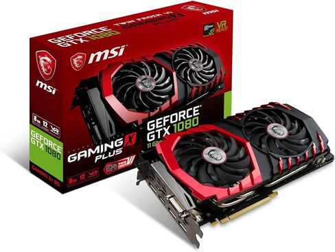 بطاقات الرسوميات MSI GTX 1080 Gaming X+ 8G (متجددة) in Kuwait