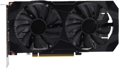 بطاقة رسومات للألعاب Tangxi GTX1660ti سعة 6 جيجابايت، بطاقة فيديو GDDR6 مع HDMI ومنفذ DisplayPort، تبريد مزدوج للمروحة، يدعم ألعاب AAA 1080 بكسل in Kuwait