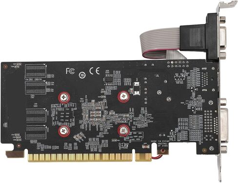بطاقة رسومات SUNGOOYUE GT730 2G DDR3، فتحة واحدة PCIE منخفضة المستوى مع مروحة تبريد، لحالات ITX وإعداد شاشات متعددة in Kuwait