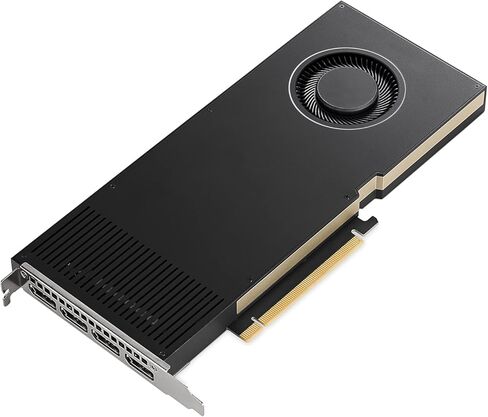 900-5G190-2200-000 لـ Nvidia RTX A4000 16GB GDDR6 PG190 بطاقة رسومات GPU ذات فتحة واحدة رفيعة in Kuwait
