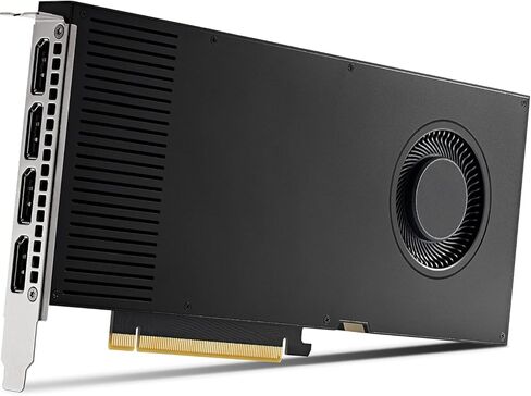 900-5G190-2200-000 لـ Nvidia RTX A4000 16GB GDDR6 PG190 بطاقة رسومات GPU ذات فتحة واحدة رفيعة in Kuwait