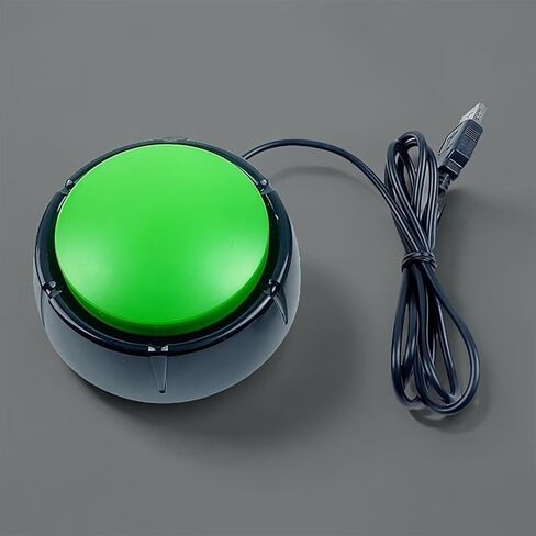 لوحة مفاتيح ماكرو USB للبرمجة، زر إدخال مفتاح رئيسي بيد واحدة، مفتاح إدخال افتراضي، لوحة مفاتيح تحكم لإجابة يانصيب تبديل الكمبيوتر، محرك فلاش USB مع برنامج التغيير (أخضر) in Kuwait