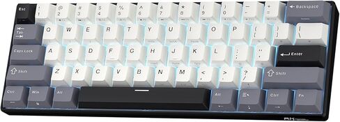 RK ROYAL KLUDGE RK61 Wireless 60% Mechanical Keyboard, Mini Portable Size in Kuwait