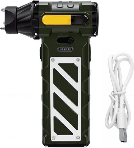 Generic Electric Air Duster, 110000RPM High Speed Blower with 0-100 Sliding Speed Adjustment Type C Fast Charging for Dust Removal Hair Drying Car Cleaning Digital Product Cooling in Kuwait
