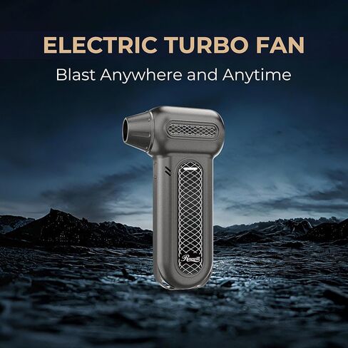 Rosewill Electric Air Duster - 130,000 RPM Super Power Cordless Compressed with Turbo Mode, 4-Gear Adjustable Mini Blower with Fast Charging, Inflation and Suction, Dust Blower for Computer, Keyboard in Kuwait