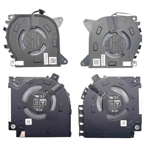 BestParts وحدة المعالجة المركزية الجديدة + وحدة معالجة الرسومات + مروحة تبريد صغيرة بديلة لـ Alienware x15 R1، P/N: CN-082VD4 CN-0V0G61، CN-02H5HD CN-07M2CV، 82VD4 V0G61 2H5HD 7M2CV (4 مراوح) in Kuwait