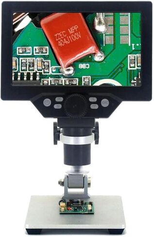 مجهر مجهر 7 بوصة شاشة LCD عالية الدقة 500X 1000X مجاهر متعددة الزوايا in Kuwait
