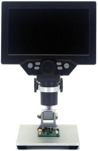 مجهر مجهر 7 بوصة شاشة LCD عالية الدقة 500X 1000X مجاهر متعددة الزوايا in Kuwait