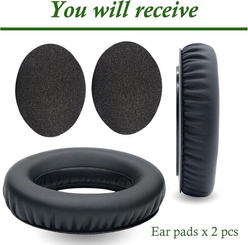 Replacement earpads Compatible with Sennheiser HD650, HD600, HD580, HD660S, HD660S2, HD58X, HD6XX Headphones Ear Cushion with Protein Leather in Kuwait
