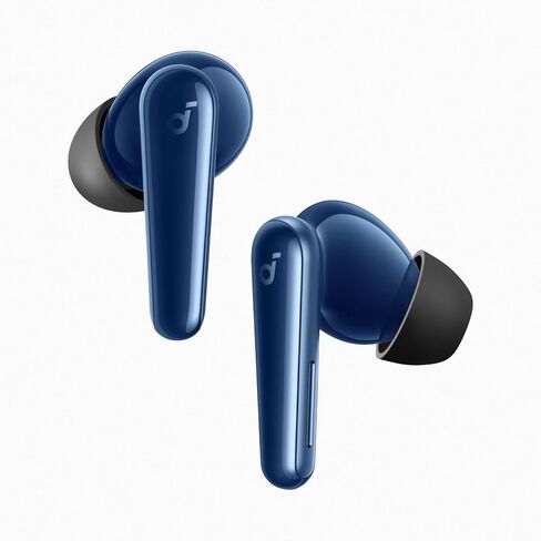 أطراف أذن من السيليكون من Geiomoo لجهاز Anker Soundcore Liberty 5، وسادات أذن بديلة (أسود، L/M/S) in Kuwait