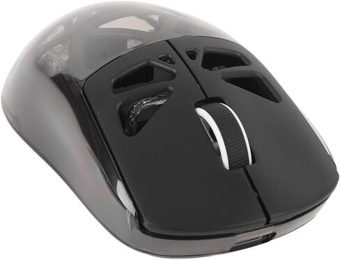 ماوس ألعاب Sanpyl، 2.4G سلكي بلوتوث 3 أوضاع فأرة ألعاب RGB، ماوس كمبيوتر مريح وخفيف الوزن للغاية مع جهاز استقبال 2.4G، للكمبيوتر الشخصي والكمبيوتر المحمول in Kuwait