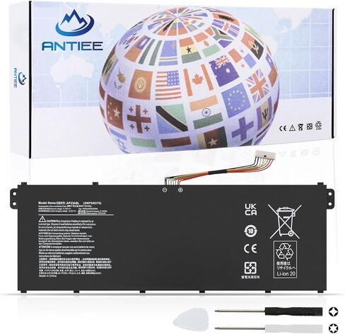استبدال بطارية الكمبيوتر المحمول AP23A8L لجهاز Aspire Go 15 AG15-31P Aspire 3 A315-24P A317-55P Extensa 15 EX215-23 Series AP23A7L AP23A5L 53.05Wh 11.28V 4703mAh in Kuwait