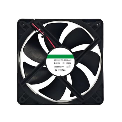MEC0251V3-000U-A99 DC 12V 1.9W 120x120x25mm مروحة تبريد بسلكين in Kuwait