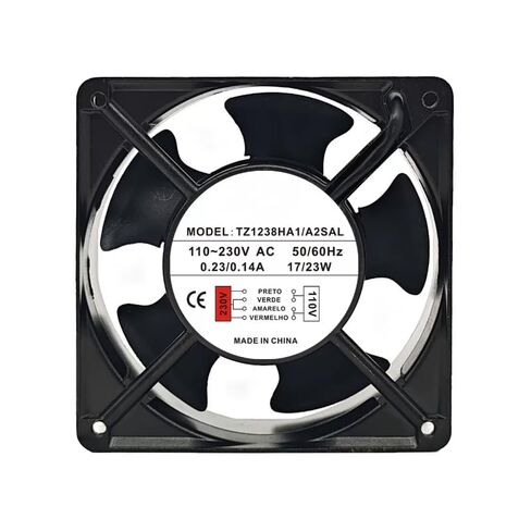 TZ1238HA1/A2SAL AC 110/230V 0.23/0.14A 17/23W 120x120x38mm 2-سلك مروحة التبريد in Kuwait