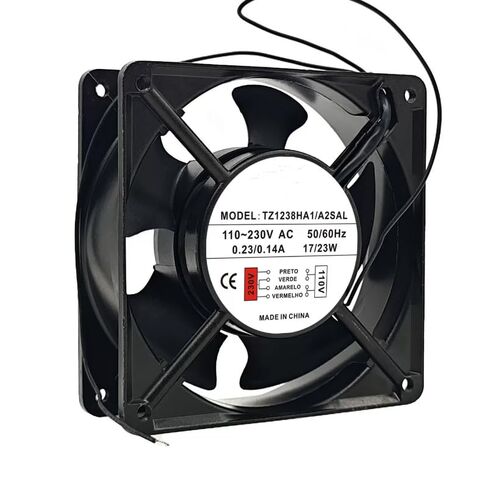 TZ1238HA1/A2SAL AC 110/230V 0.23/0.14A 17/23W 120x120x38mm 2-سلك مروحة التبريد in Kuwait