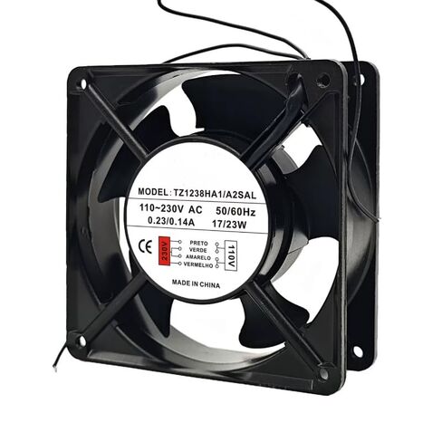 TZ1238HA1/A2SAL AC 110/230V 0.23/0.14A 17/23W 120x120x38mm 2-سلك مروحة التبريد in Kuwait