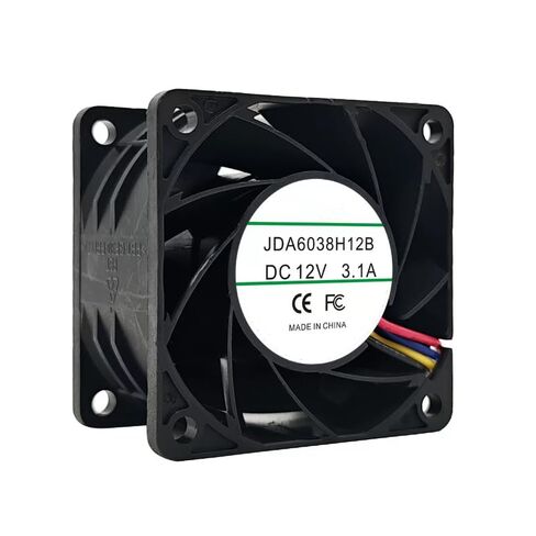JDA6038H12B DC 12V 3.1A 60x60x38mm 4-Wire Cooling Fan in Kuwait