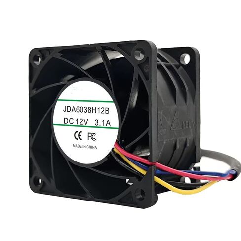 JDA6038H12B DC 12V 3.1A 60x60x38mm 4-Wire Cooling Fan in Kuwait