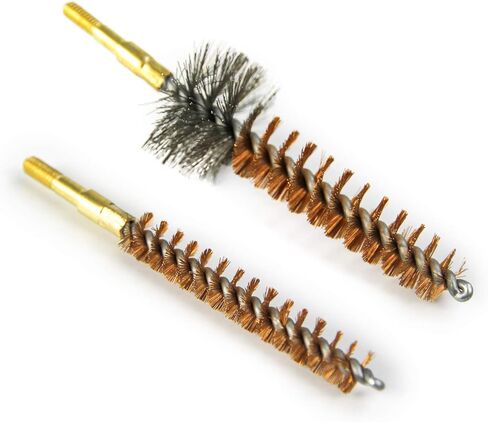 GUGULUZA Rifle Gun Cleaning Kits for .22cal/5.56 mm & .30cal/7.62mm, Portable Rifle Cleaner Metal Brushes Set with Durable Pouch in Kuwait