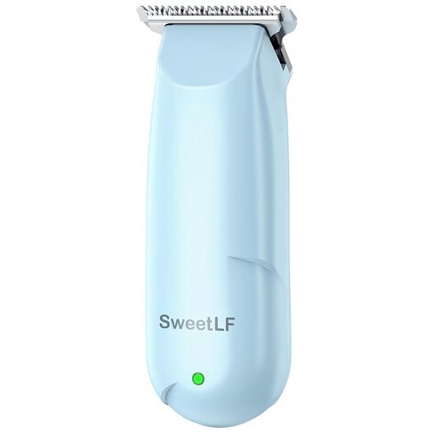 SWEETLF Hair Clippers, Silent Cordless Hair Trimmer, Mini Hair Cutting Kit with 3 Guide Combs, Portable & USB Rechargeable Haircut Clippers for Men Women Kids (Blue) in Saudi Arabia