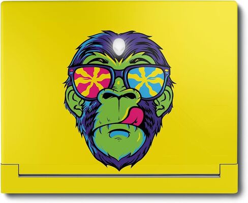 غلاف MightySkins المتوافق مع Alienware X16 R1 (2023) طقم التغليف الكامل - Hypno Chimp | غطاء ملتف واقٍ ومتين وفريد ​​من نوعه من الفينيل | سهل التطبيق وتغيير الأنماط | صنع في الولايات المتحدة الأمريكية in Kuwait