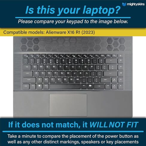غلاف MightySkins المتوافق مع Alienware X16 R1 (2023) طقم التغليف الكامل - Hypno Chimp | غطاء ملتف واقٍ ومتين وفريد ​​من نوعه من الفينيل | سهل التطبيق وتغيير الأنماط | صنع في الولايات المتحدة الأمريكية in Kuwait